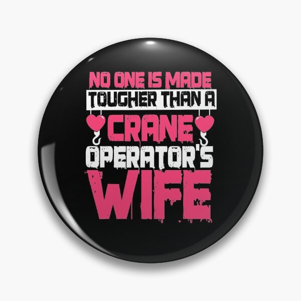 Item preview, Crane Operator Gifts No One Is Tougher Then A Oper8r Wife designed and sold by MiKatStore.
