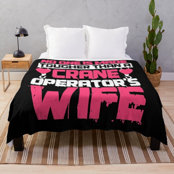 Item preview, Crane Operator Gifts No One Is Tougher Then A Oper8r Wife designed and sold by MiKatStore.
