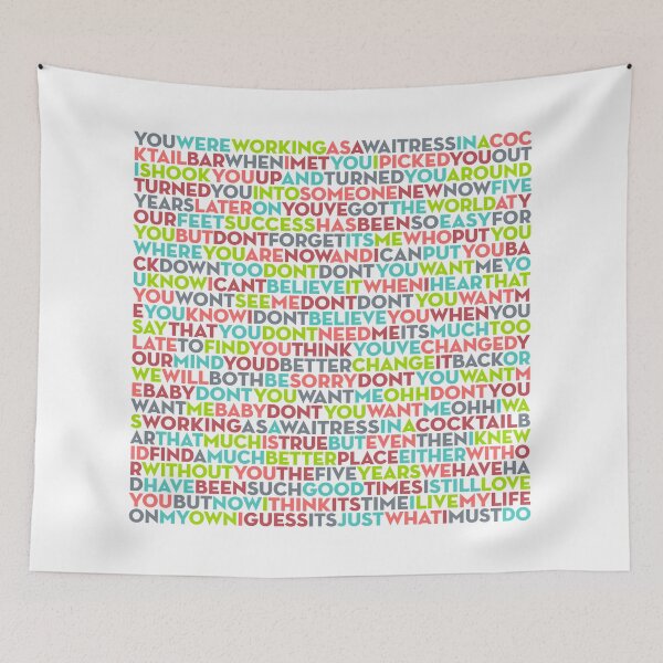 Item preview, Don't You Want Me - The Human League (lyrics) v.3 designed and sold by x1brett.