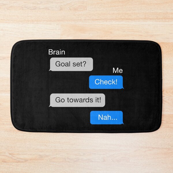 Item preview, Brain Chat Settings Goals designed and sold by ProjecTees.