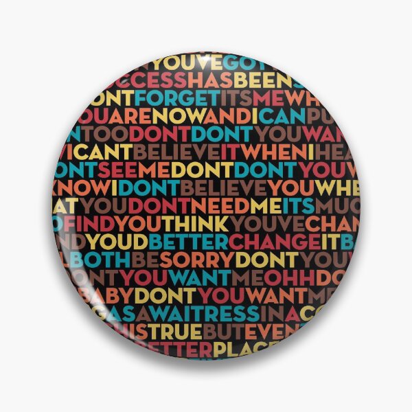 Item preview, Don't You Want Me - The Human League (lyrics) v.4 designed and sold by x1brett.