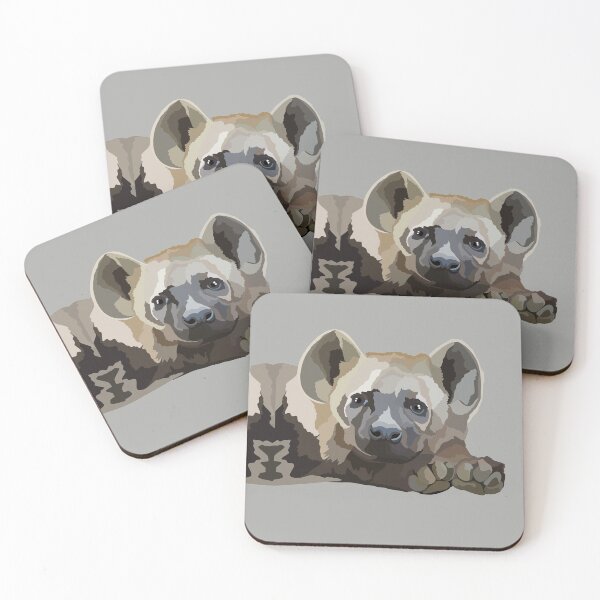 Item preview, H is for Hyena,Hyena Illustration – Bold and Wild African Carnivore Artwork designed and sold by PrettylittlepastelUk.