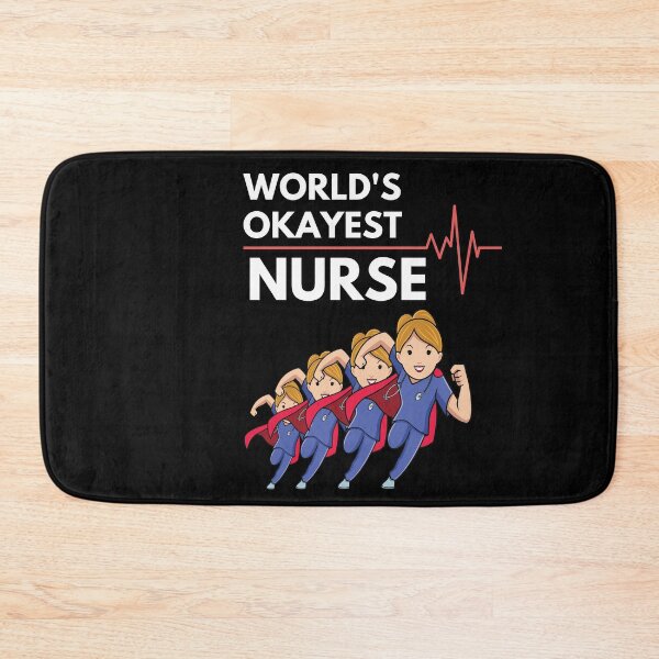 Item preview, World's okayest nurse - cool designed and sold by youngdstag.