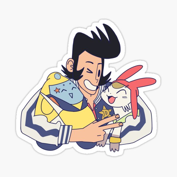 Aperçu de l'œuvre Dandy Guys dans l'espace créée et vendue par melscribbles.