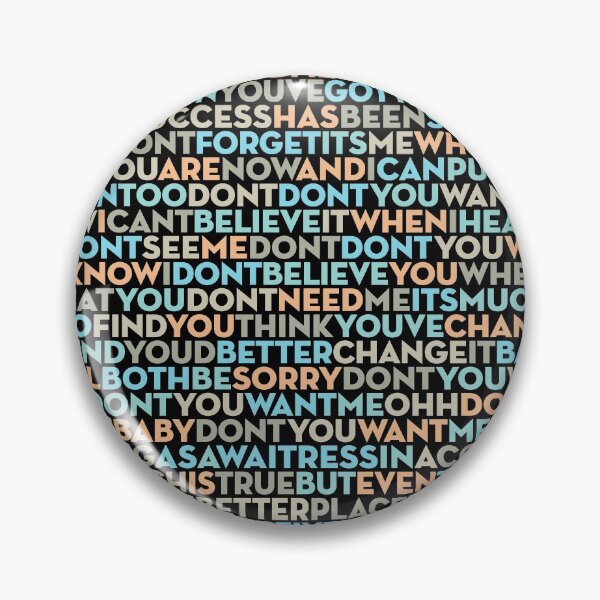 Item preview, Don't You Want Me - The Human League (lyrics) v.5 designed and sold by x1brett.