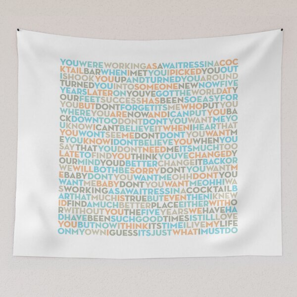 Item preview, Don't You Want Me - The Human League (lyrics) v.5 designed and sold by x1brett.