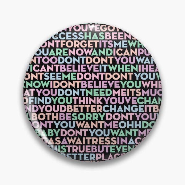 Item preview, Don't You Want Me - The Human League (lyrics) v.6 designed and sold by x1brett.