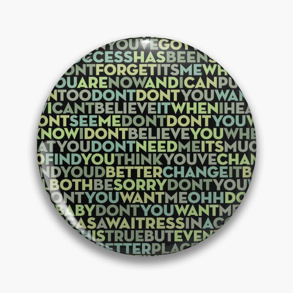 Item preview, Don't You Want Me - The Human League (lyrics) v.7 designed and sold by x1brett.