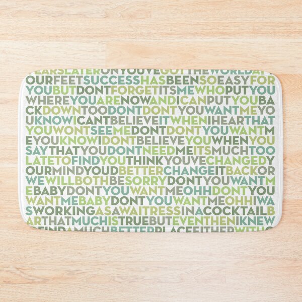 Item preview, Don't You Want Me - The Human League (lyrics) v.7 designed and sold by x1brett.