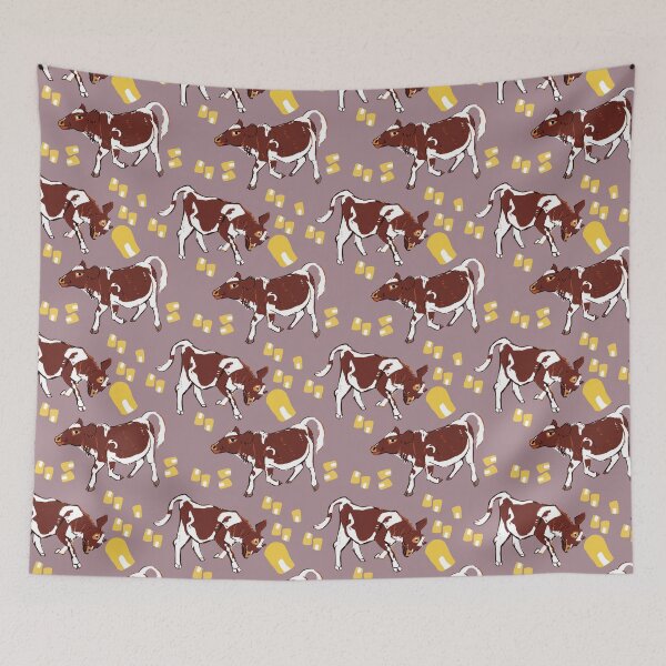 Item preview, Baby calf with corn in lillac designed and sold by EskTuulispaa.