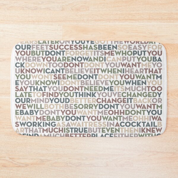 Item preview, Don't You Want Me - The Human League (lyrics) v.8 designed and sold by x1brett.