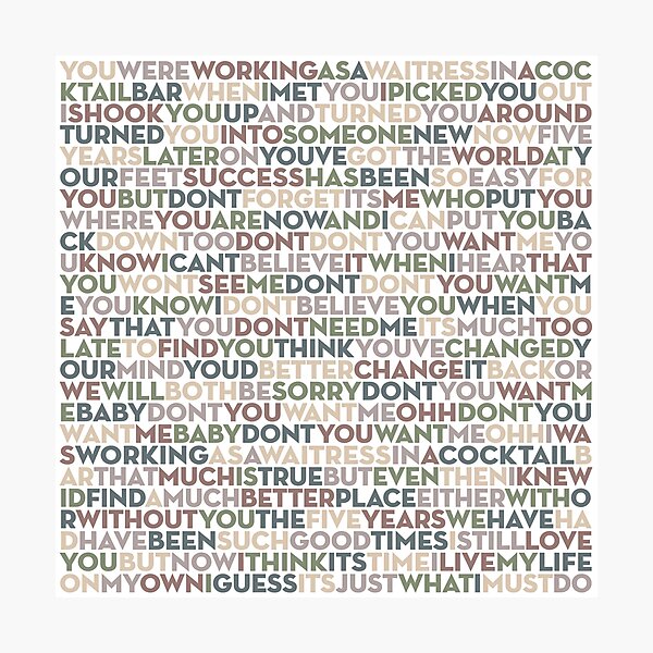 Item preview, Don't You Want Me - The Human League (lyrics) v.8 designed and sold by x1brett.