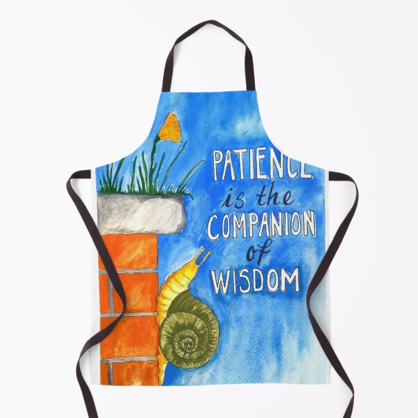 Item preview, Inspirational Quote - Patience is the companion designed and sold by KarenAllenArt.