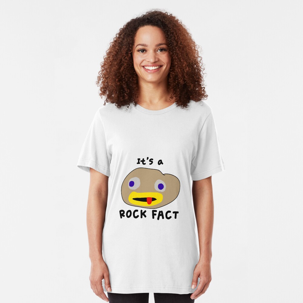 It's a Rock Fact! Slim Fit T-Shirt