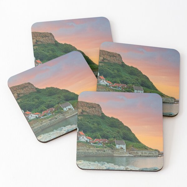 Item preview, Runswick Bay Sunset Yorkshire designed and sold by Martyn R Arnold Fine Art Nature & Landscape Photography.