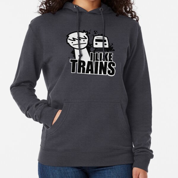 I Like Trains - asdfmovie Lightweight Hoodie