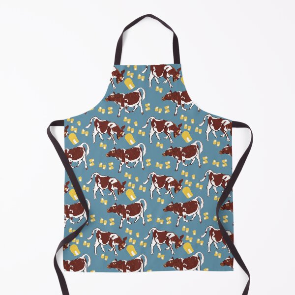 Item preview, Baby calf with corn in blue designed and sold by EskTuulispaa.