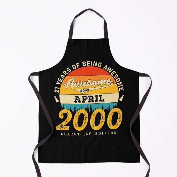 Item preview, 21 Years of Being Awesome Since 2000 April designed and sold by TrendingTees4u.