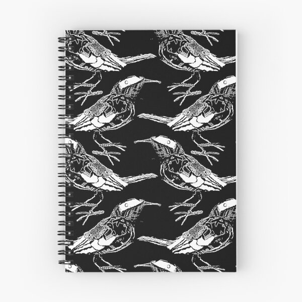 Item preview, white sparrow pattern designed and sold by Ruud van Koningsbrugge.