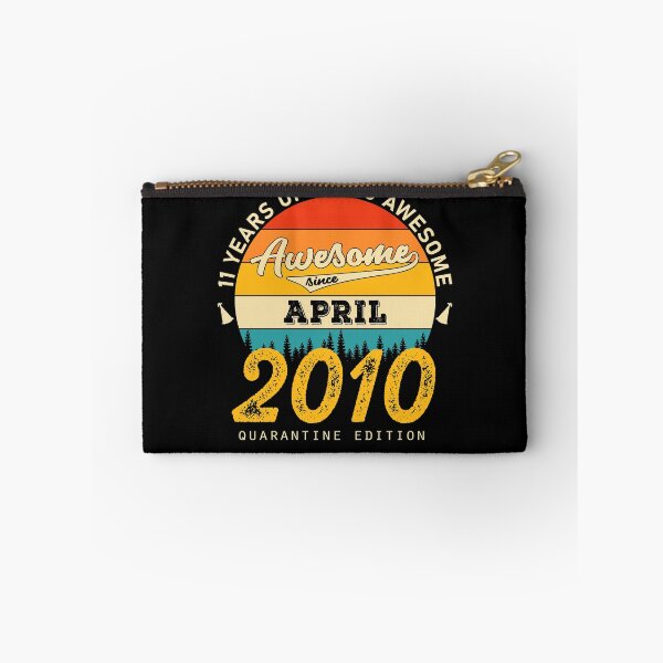 Item preview, 11 Years of Being Awesome Since 2010 April designed and sold by TrendingTees4u.