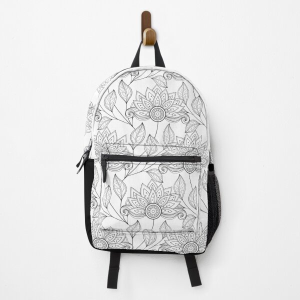 Item preview, Non Colored Pattern with Floral Motifs designed and sold by lissantee.