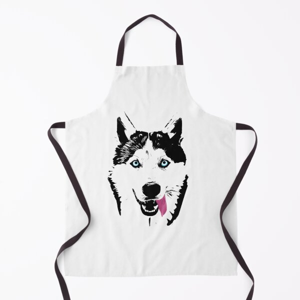 Item preview, Blue Eyed Husky - White Background designed and sold by solrevolver.