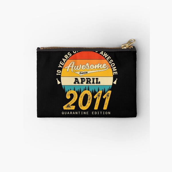 Item preview, 10 Years of Being Awesome Since 2011 April designed and sold by TrendingTees4u.