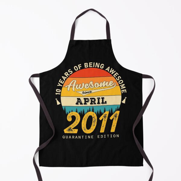 Item preview, 10 Years of Being Awesome Since 2011 April designed and sold by TrendingTees4u.