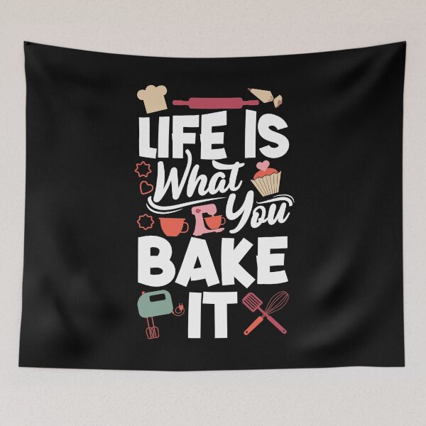 Item preview, Life is What You Bake It Baking Tools Confectionery designed and sold by ShopTheStyle.