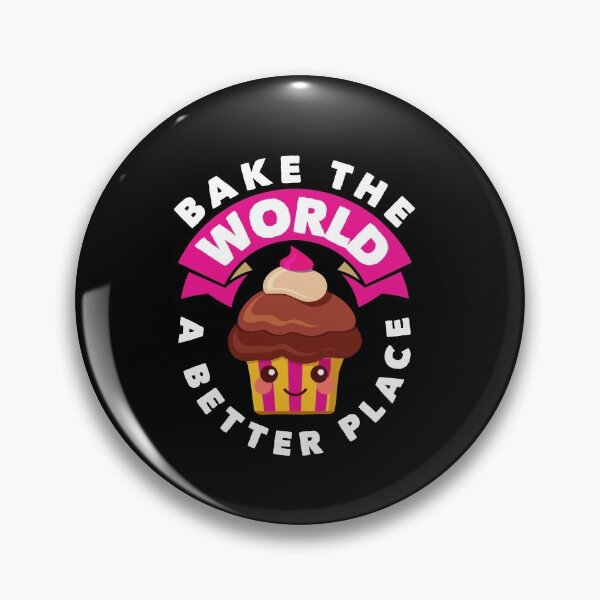 Item preview, Bake The World A Better Place Cupcake Baking Confectionery designed and sold by ShopTheStyle.