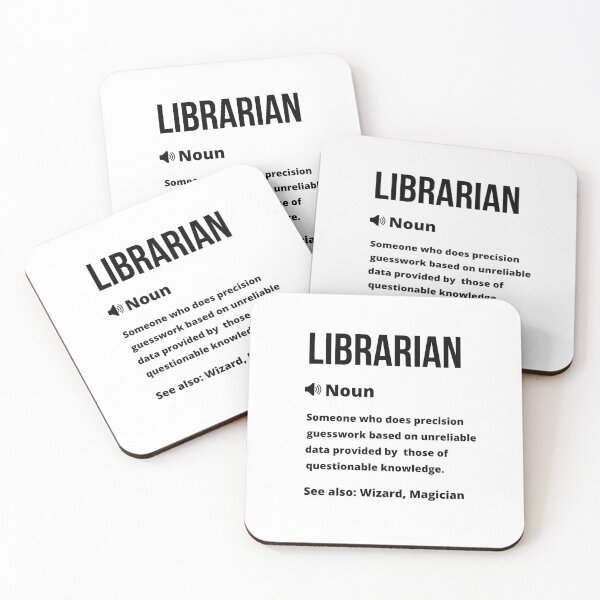 Item preview, Librarian Funny Definition - Librarian Meaning designed and sold by Yay Design.