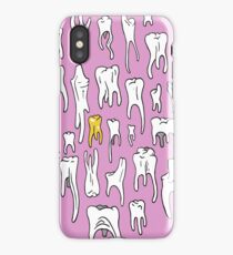 Tooth or Dare, Bold Illustration iPhone Case/Skin