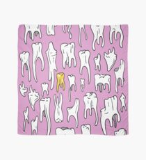 Tooth or Dare, Bold Illustration Scarf