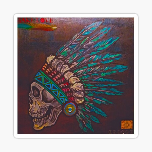 Item preview, Indian skull designed and sold by RayStephenson.