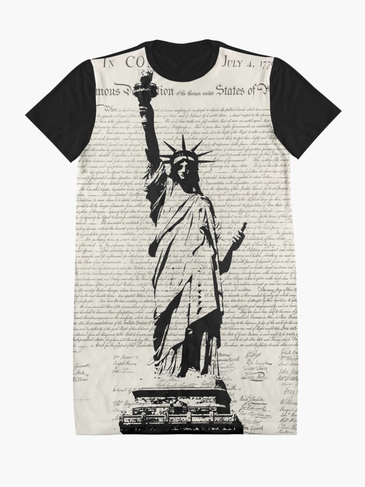 Alternate view of United We Stand Graphic T-Shirt Dress