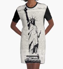 United We Stand Graphic T-Shirt Dress