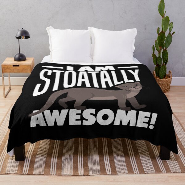 Item preview, Stoat Short-Tailed Weasel Ermine I Am Stoatally Awesome designed and sold by ShopTheStyle.