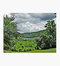 A View Of the Grounds From the Manor Photographic Print