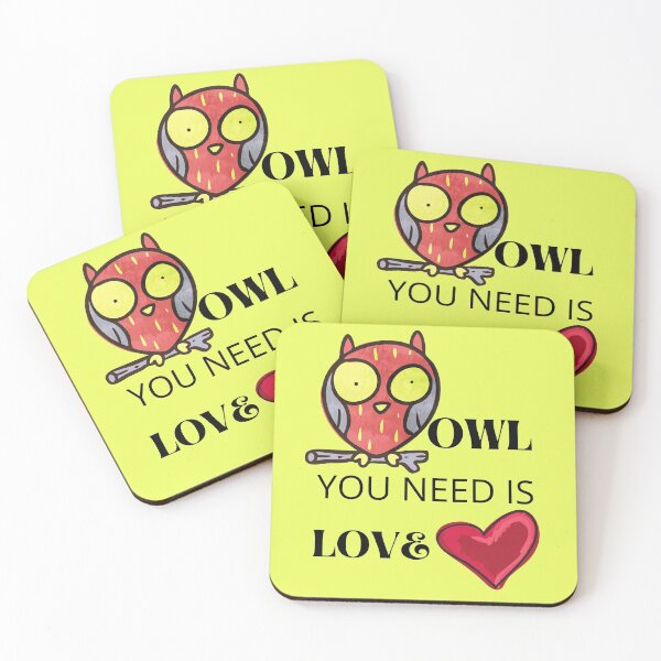 Item preview, OWL YOU NEED IS LOVE designed and sold by Zebra-fashion.