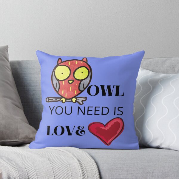 Item preview, OWL YOU NEED IS LOVE designed and sold by Zebra-fashion.