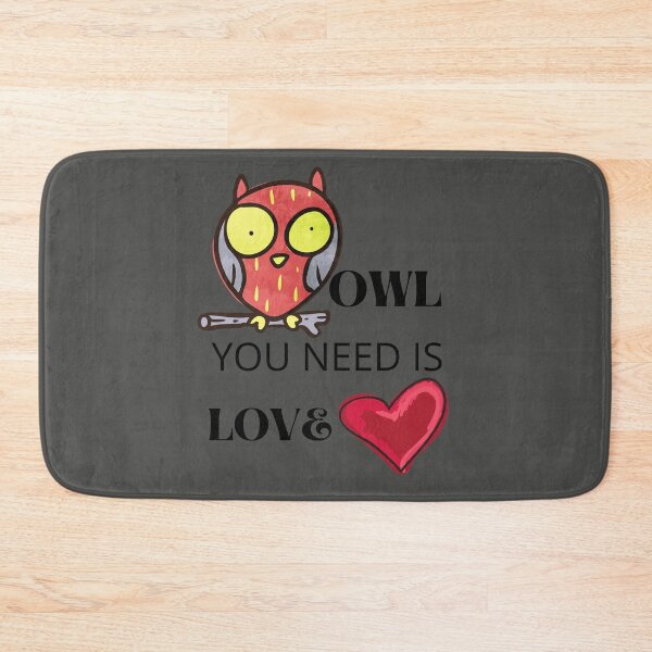 Item preview, OWL YOU NEED IS LOVE designed and sold by Zebra-fashion.