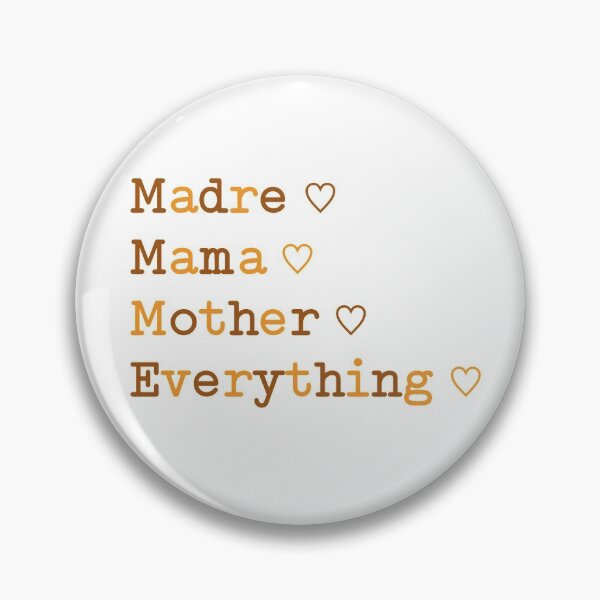 Item preview, Madre Mama Mother Everything Hearts Mothers Day designed and sold by Cool-Bananas.