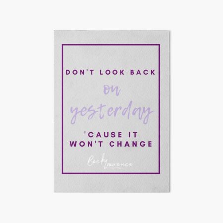 What Is Life - Lyrics Design 6 Art Board Print