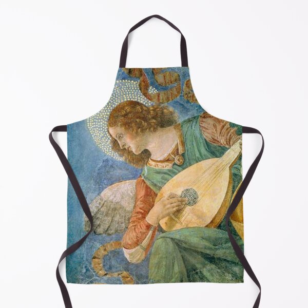 Item preview, Angel with a Lute - Colorful Angel by Melozzo da Forli designed and sold by Angelkrs.