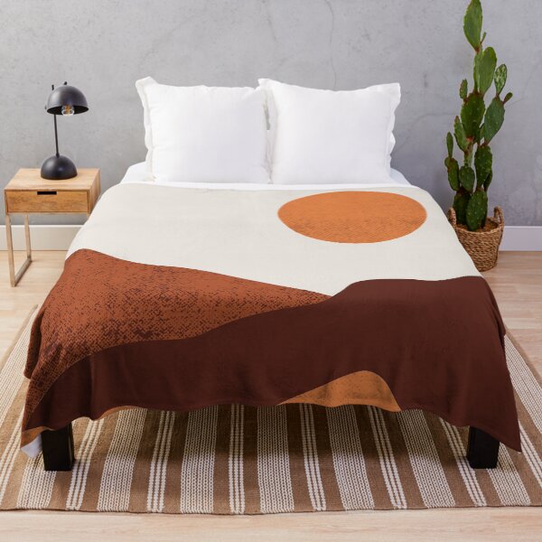 Item preview, Neutral Brown Mountain Lines designed and sold by NaomiBalog.