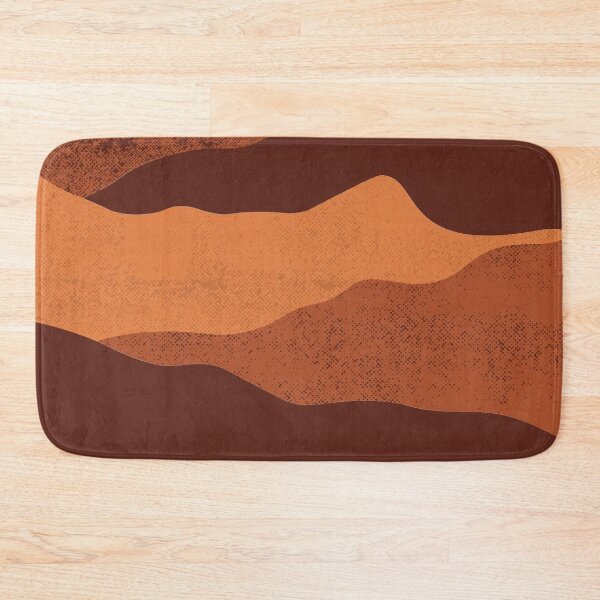 Item preview, Neutral Brown Mountain Lines designed and sold by NaomiBalog.