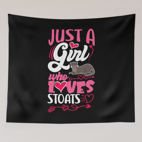 Item preview, Short-Tailed Weasel Ermine Just A Girl Who Loves Stoats designed and sold by ShopTheStyle.
