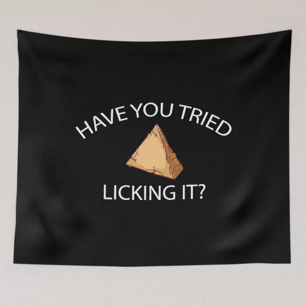 Item preview, Have you tried licking it funny geologist gift idea designed and sold by MotivatedMode.