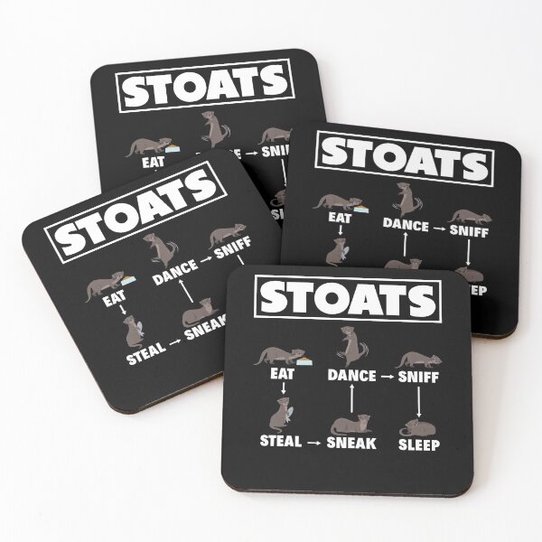 Item preview, Stoat Short-Tailed Weasel Ermine Funny Stoats designed and sold by ShopTheStyle.
