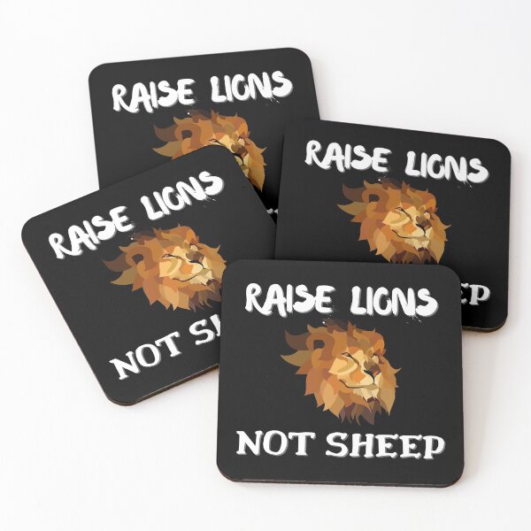 Item preview, Raise Lions Not Sheep designed and sold by Axley.